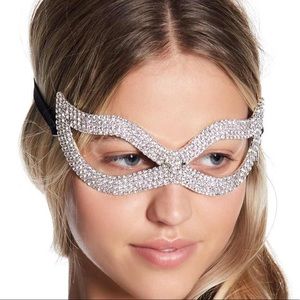 Natasha Accessories Infinity Crystal Eye Mask